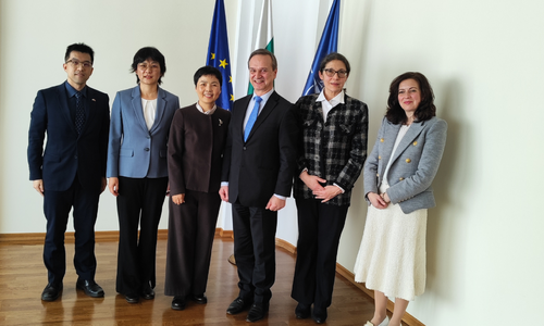 Deputy Minister of Foreign Affairs Radi Naydenov Receives the Ambassador Extraordinary and Plenipotentiary of the People’s Republic of China to Bulgaria